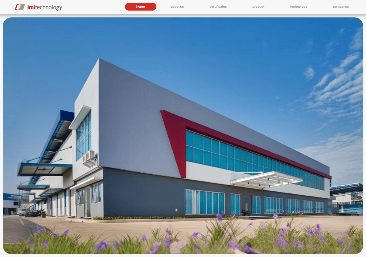 Screenshot of imltechnology.co.id