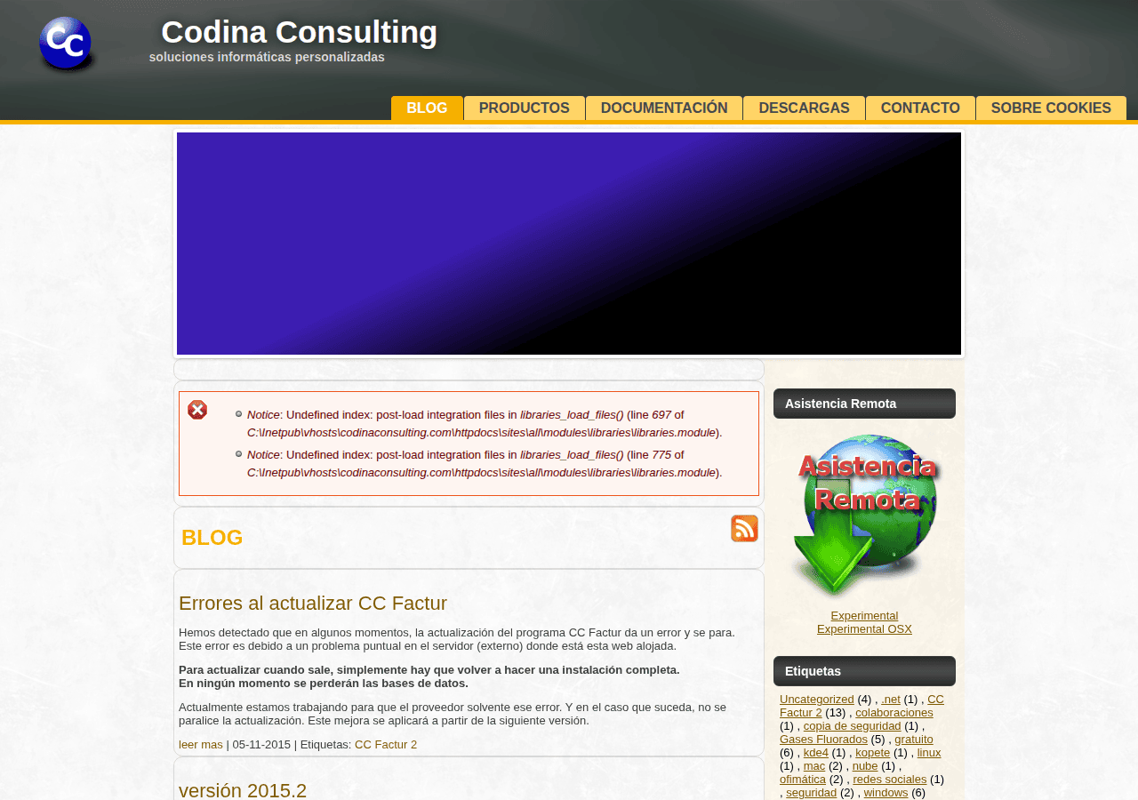 Screenshot of codinaconsulting.com