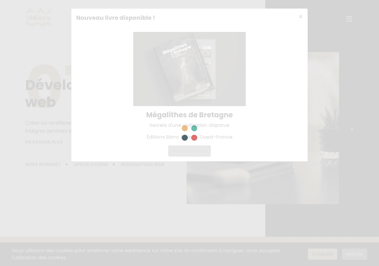 Screenshot of neotopia.bzh