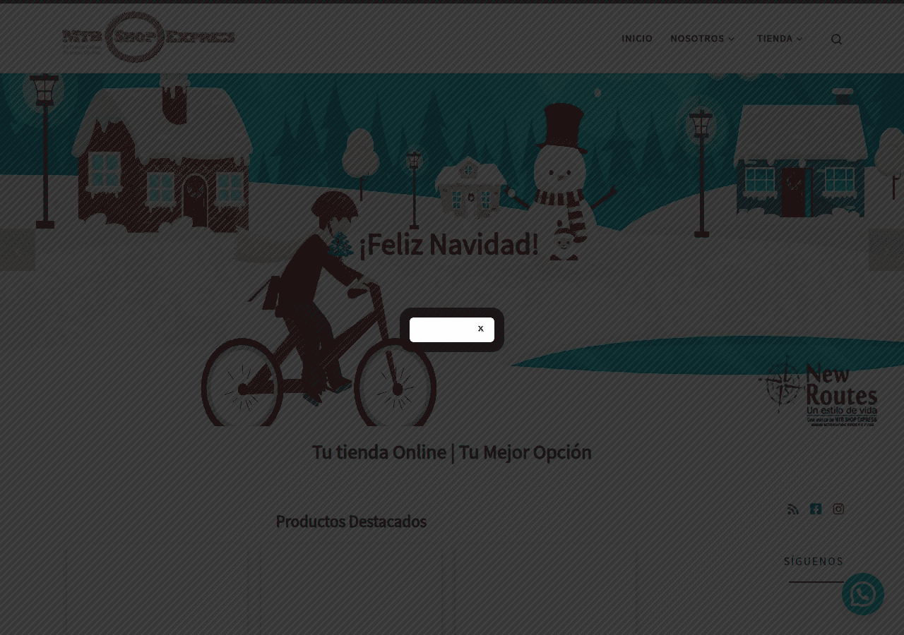 Screenshot of mtbshopexpress.com