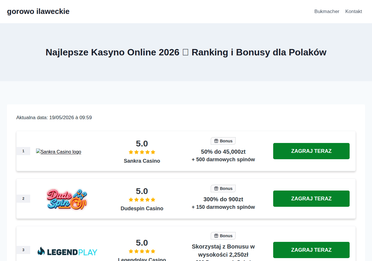 Screenshot of gorowoilaweckie.eu
