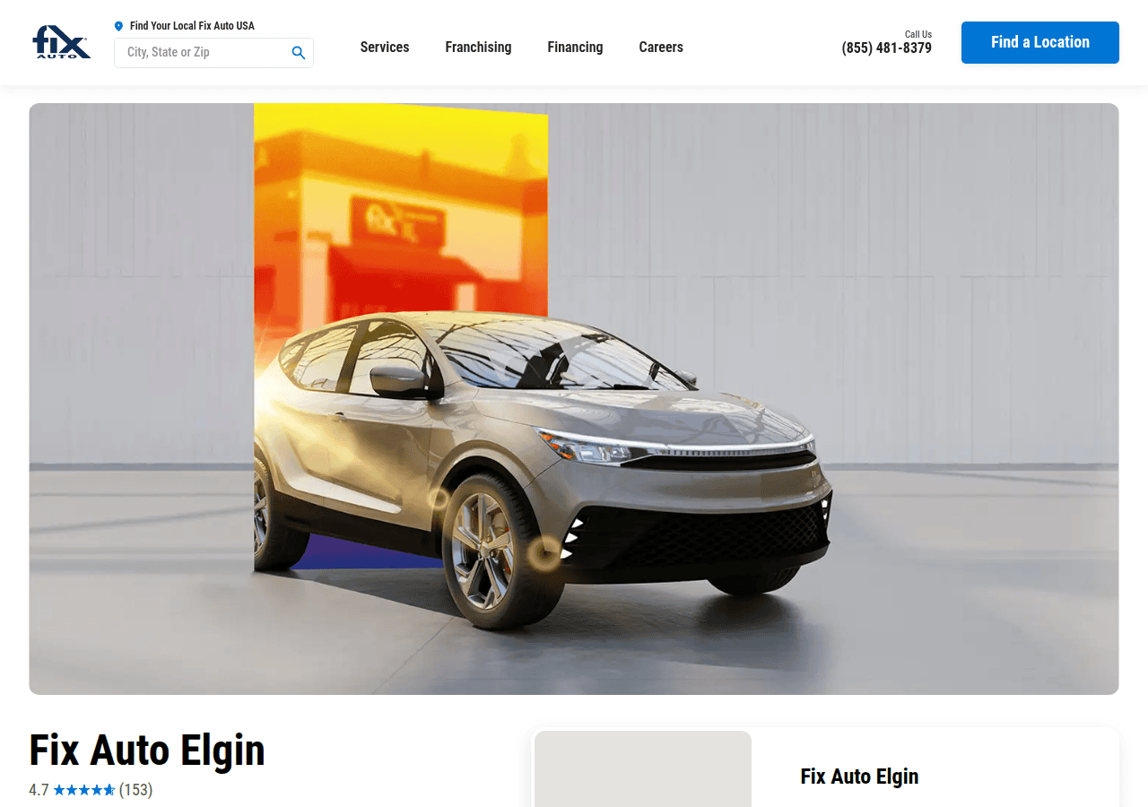 Screenshot of fixautousa.com
