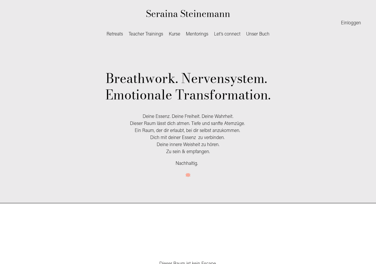 Screenshot of serainasteinemann.com