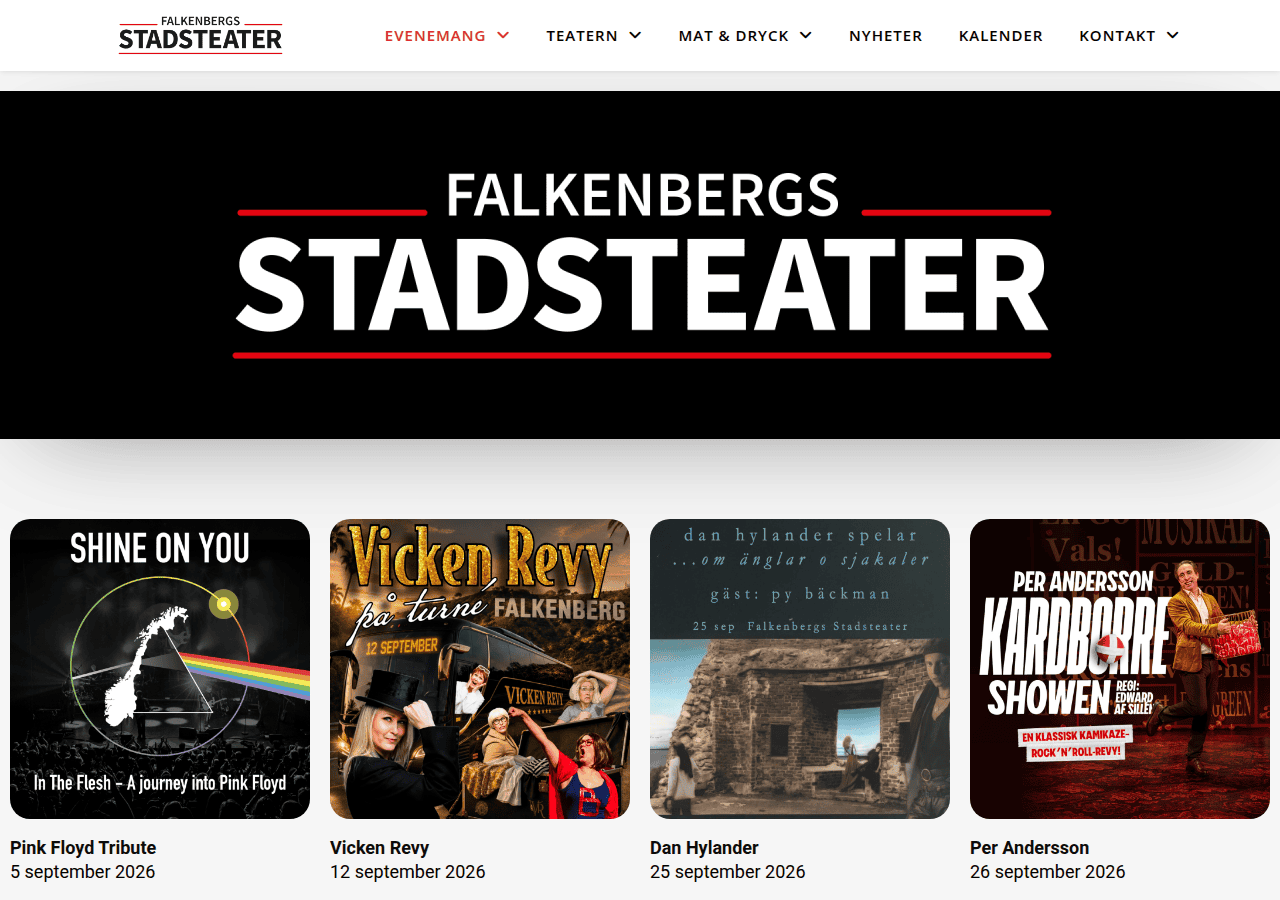 Screenshot of falkenbergsstadsteater.se