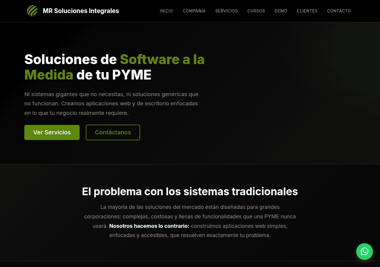 Screenshot of mrsolucionesint.com