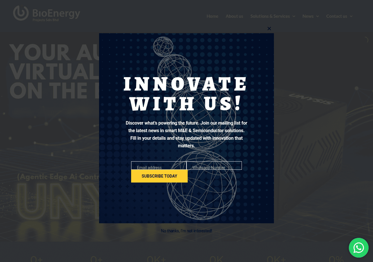 Screenshot of bio-energy.com.my