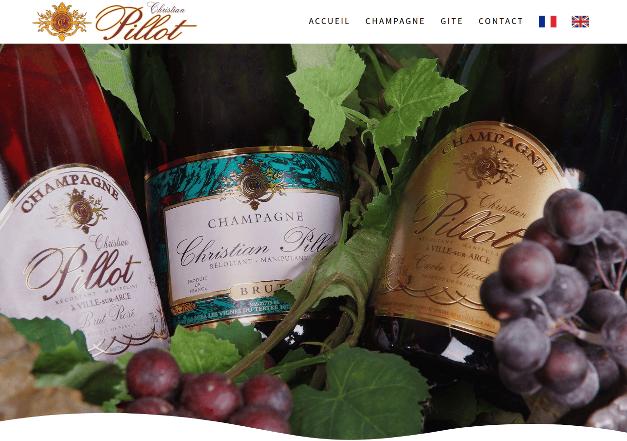 Screenshot of pillotchristian-gite-et-champagne.fr