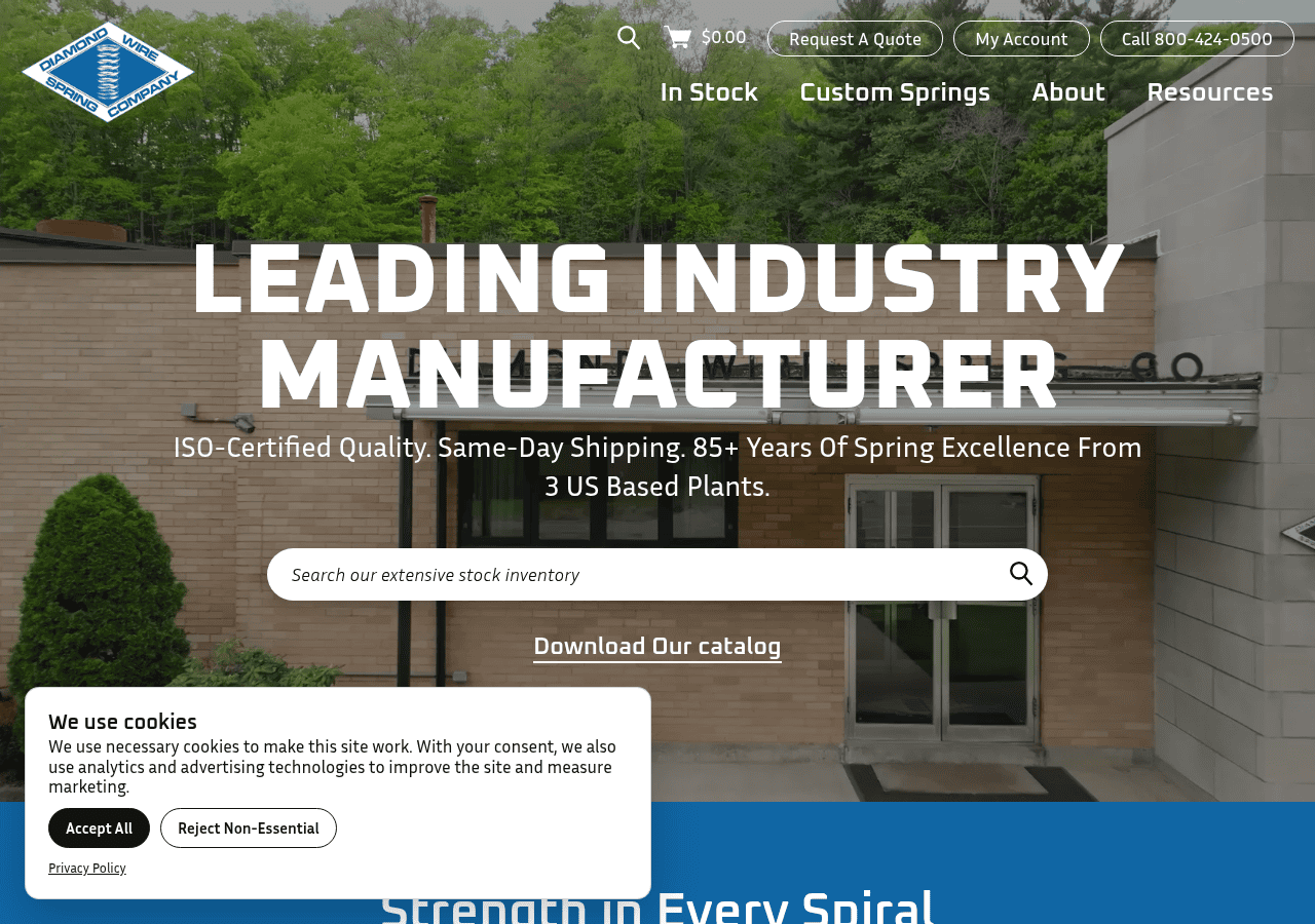Screenshot of diamondwire.com