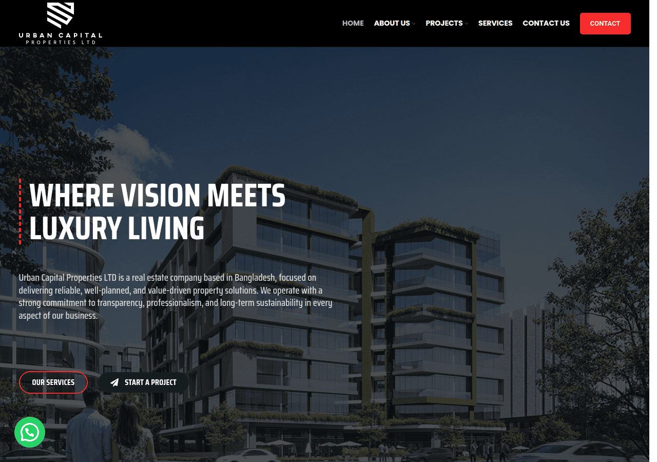 Screenshot of urbancapitalproperties.com