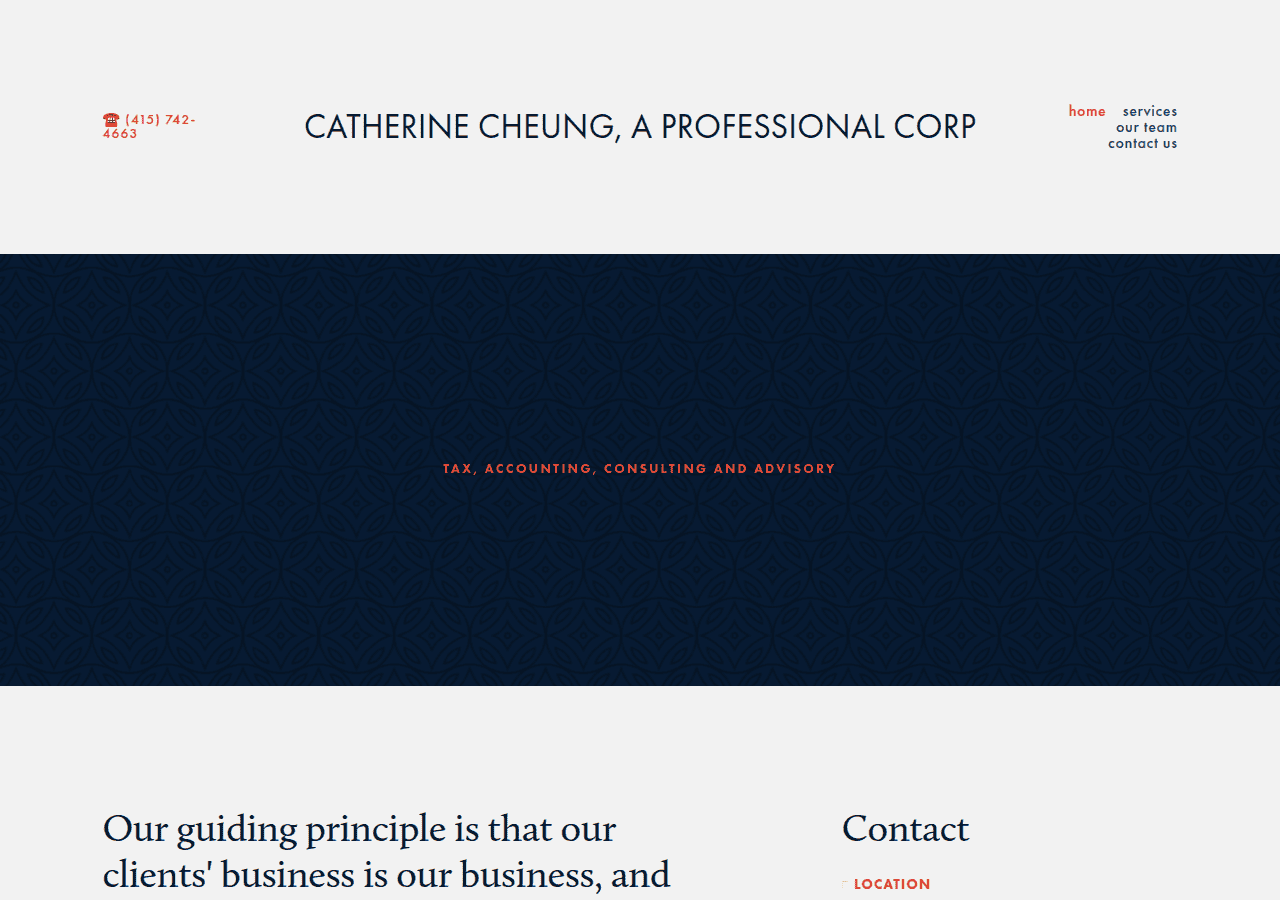 Screenshot of cheungandassociates.com