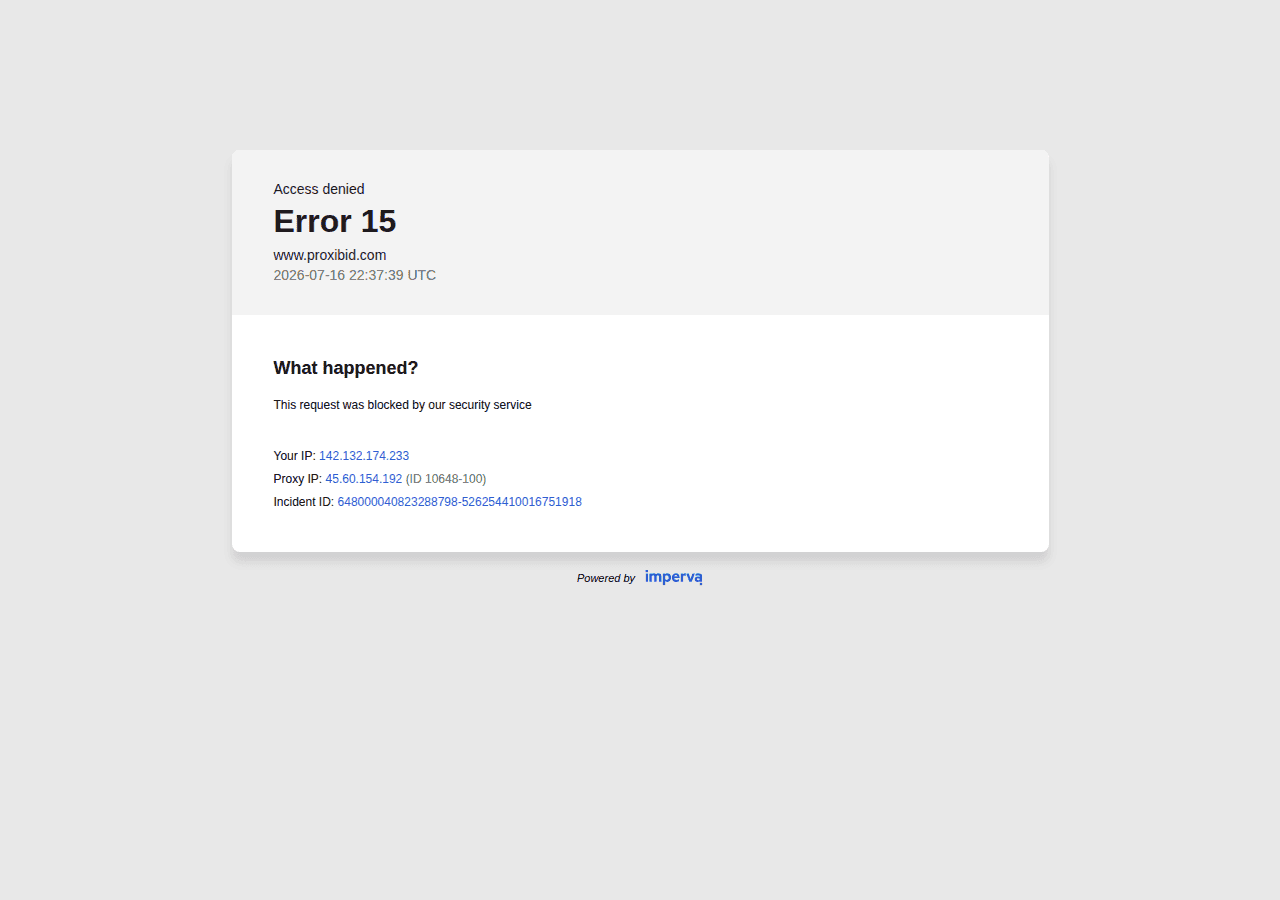 Screenshot of proxibid.com