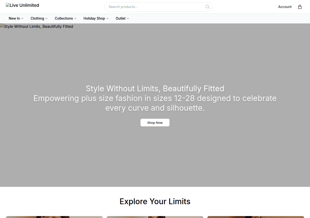 Screenshot of liveunlimitedhq.shop