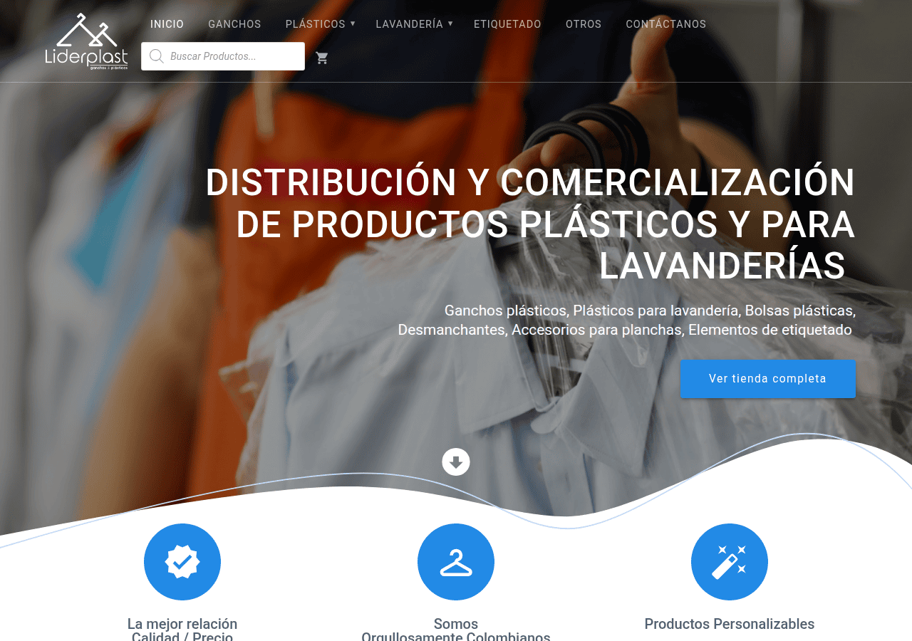 Screenshot of ganchosliderplas.com