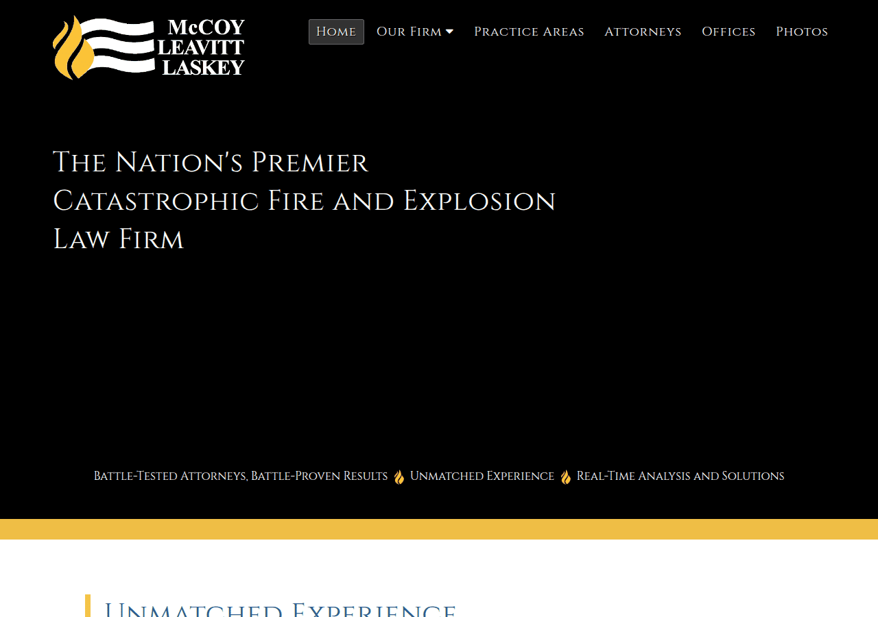 Screenshot of mlllaw.com