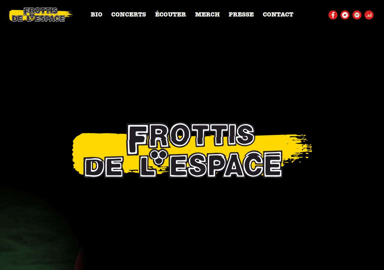Screenshot of frottis.org