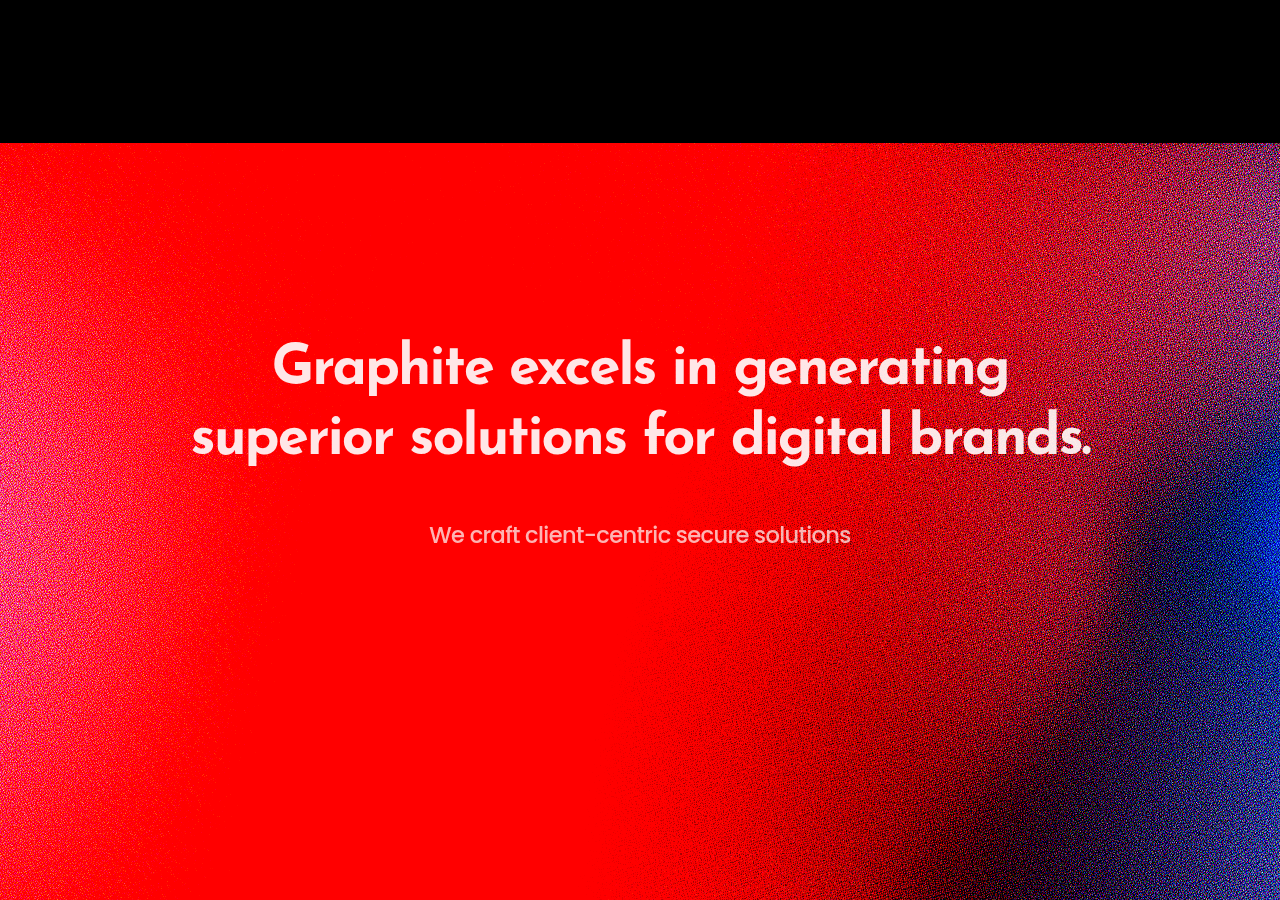 Screenshot of graphitestudio.xyz