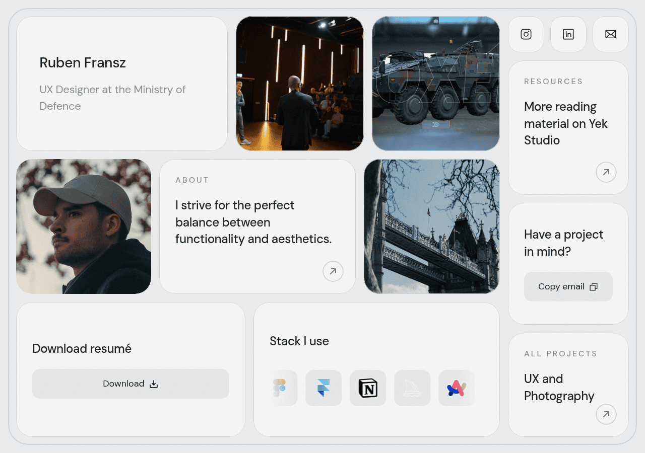 Screenshot of rubenfransz.com