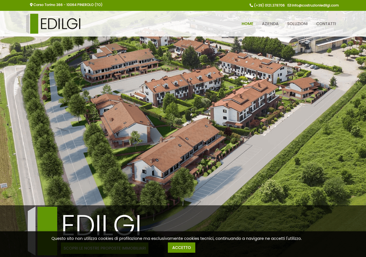 Screenshot of costruzioniedilgi.com