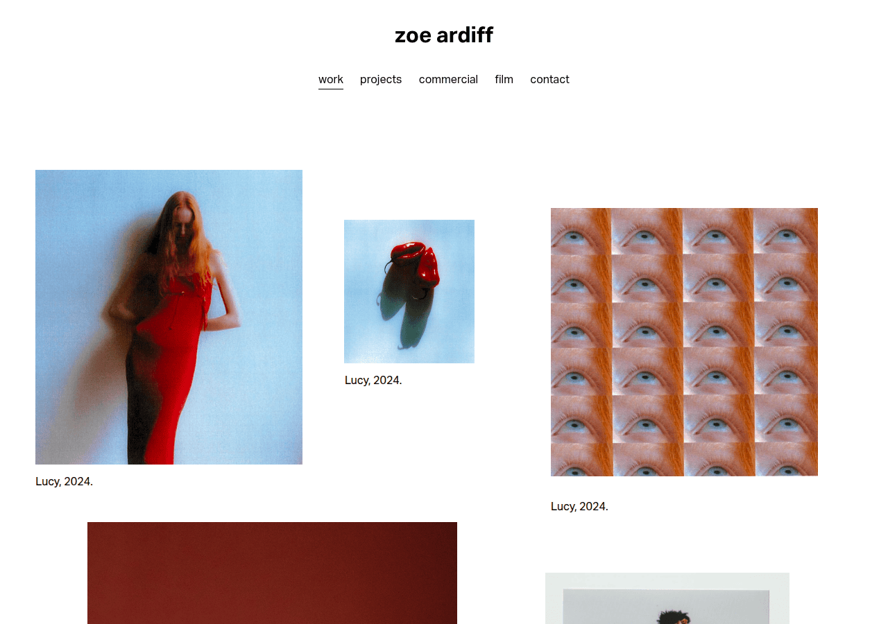 Screenshot of zoeardiff.com
