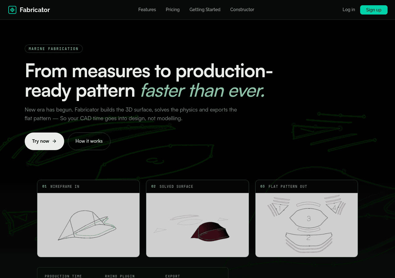 Screenshot of fabricator.hr