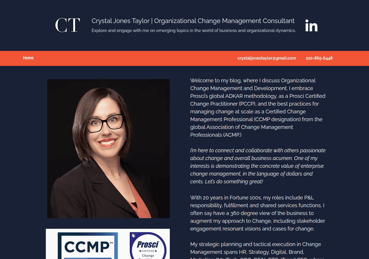 Screenshot of crystaljonestaylor.com