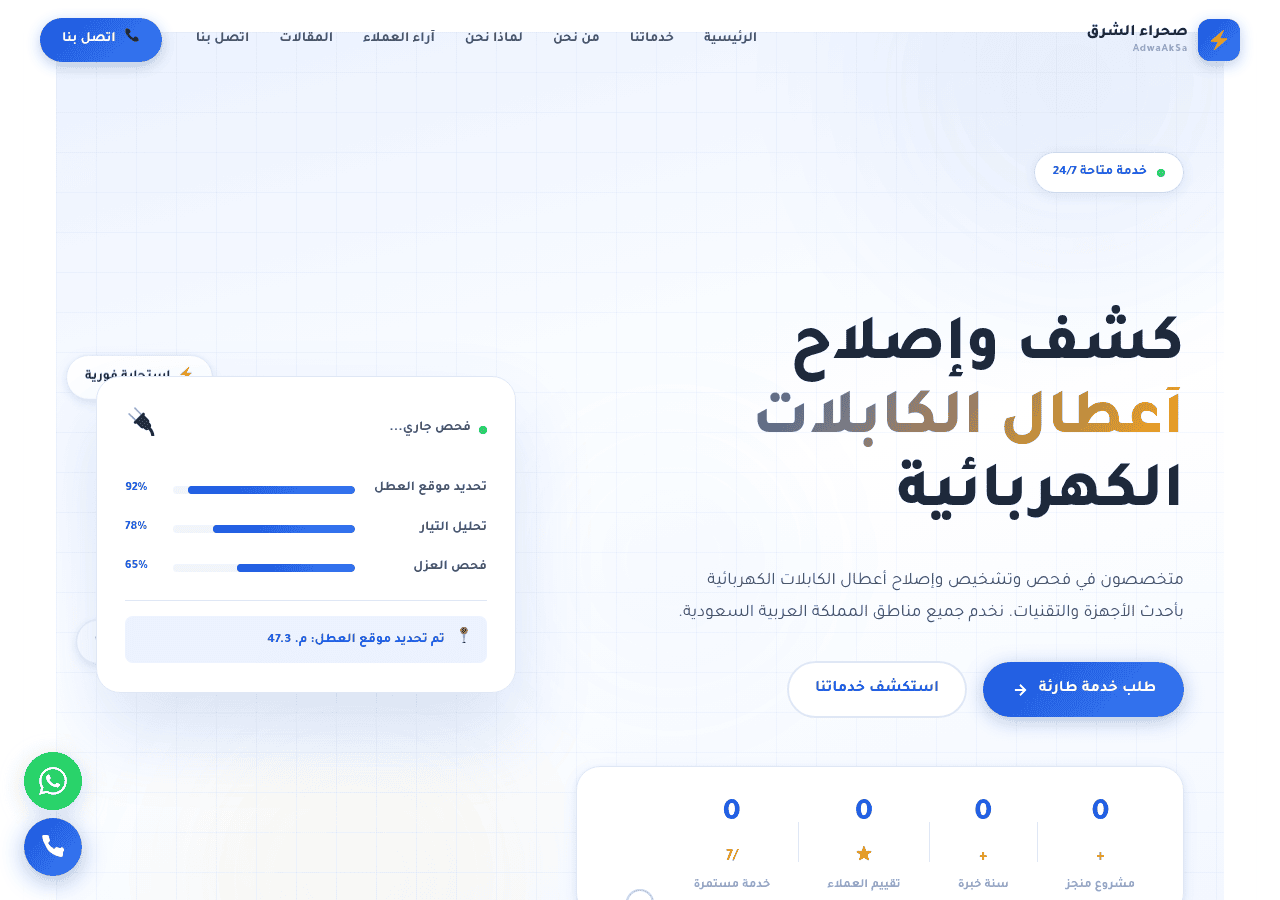 Screenshot of adwaaksa.com