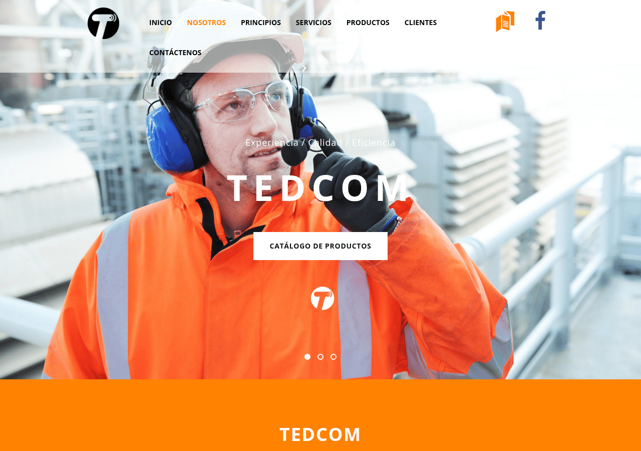 Screenshot of tedcom.pe