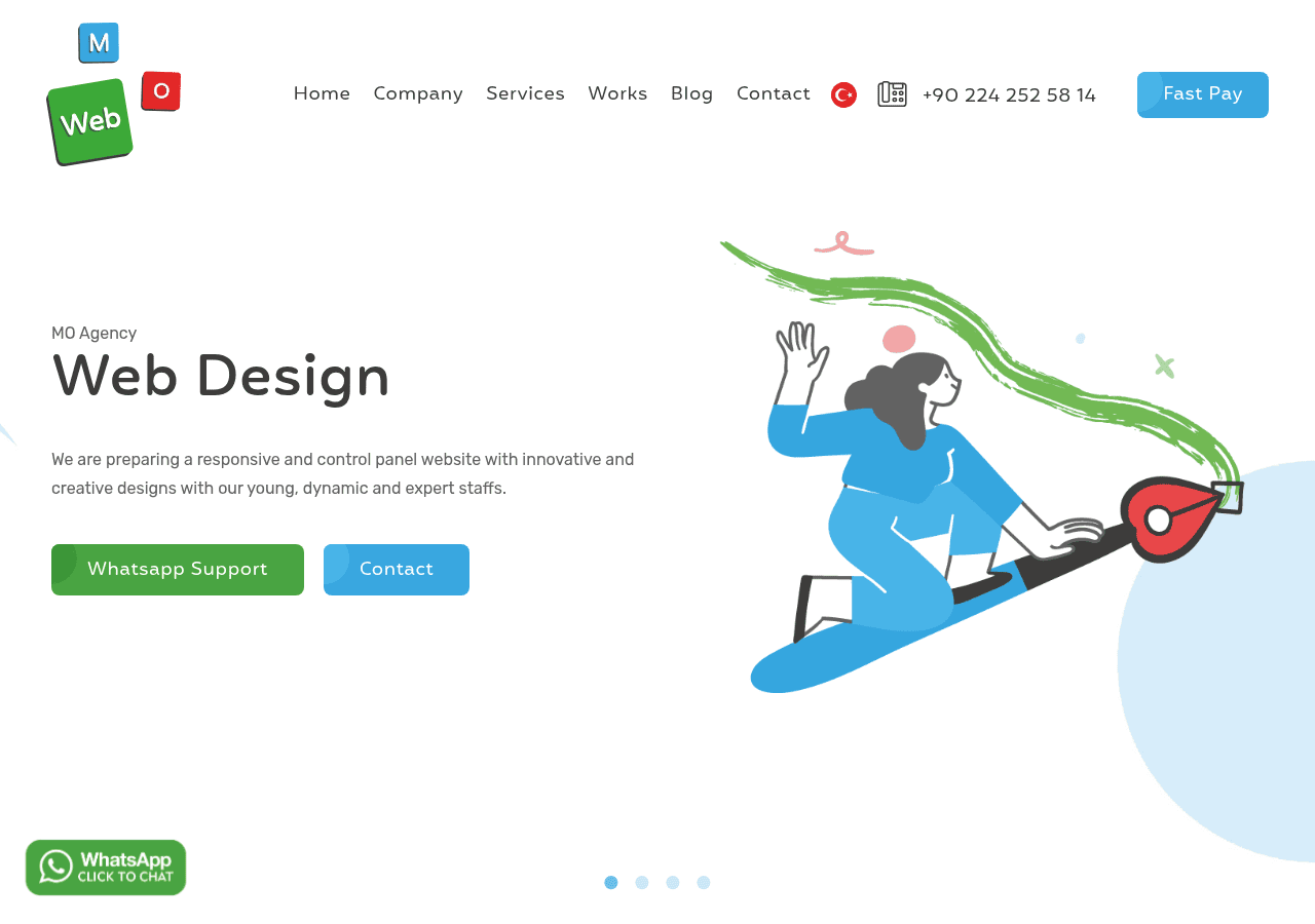 Screenshot of moajans.com
