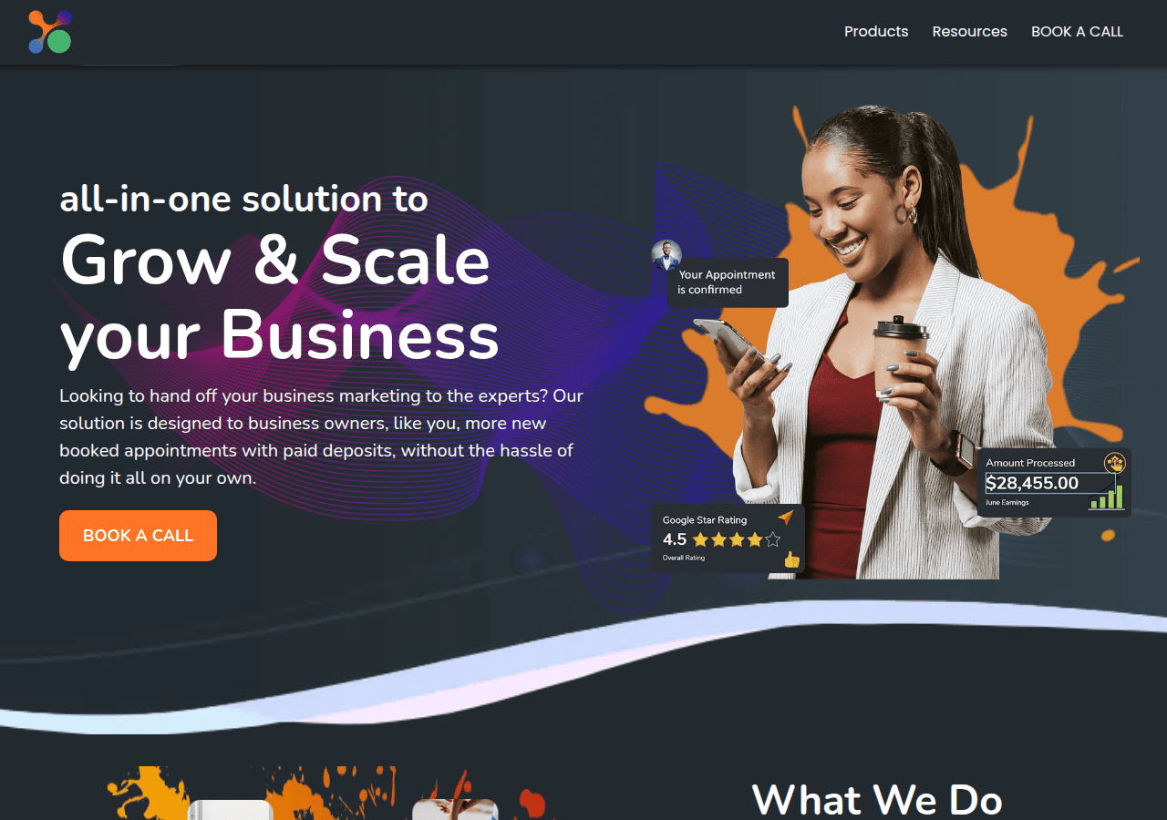 Screenshot of holyfieldmedia.com
