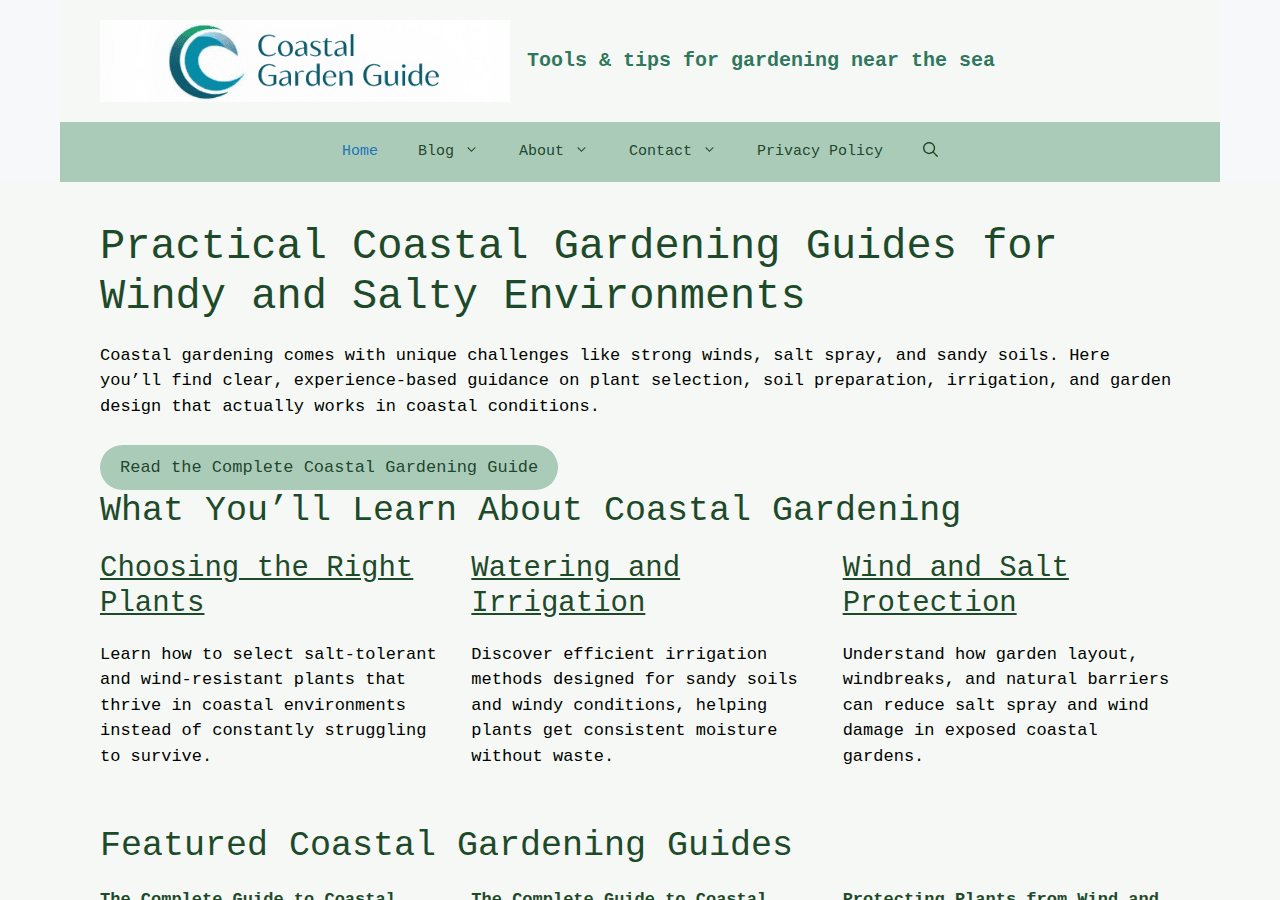 Screenshot of coastalgardenguide.com