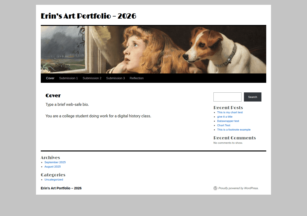 Screenshot of drbushstudentsandbox.org
