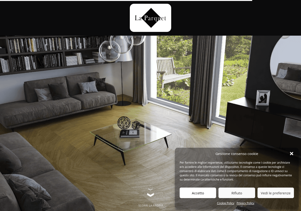 Screenshot of laparquet.it