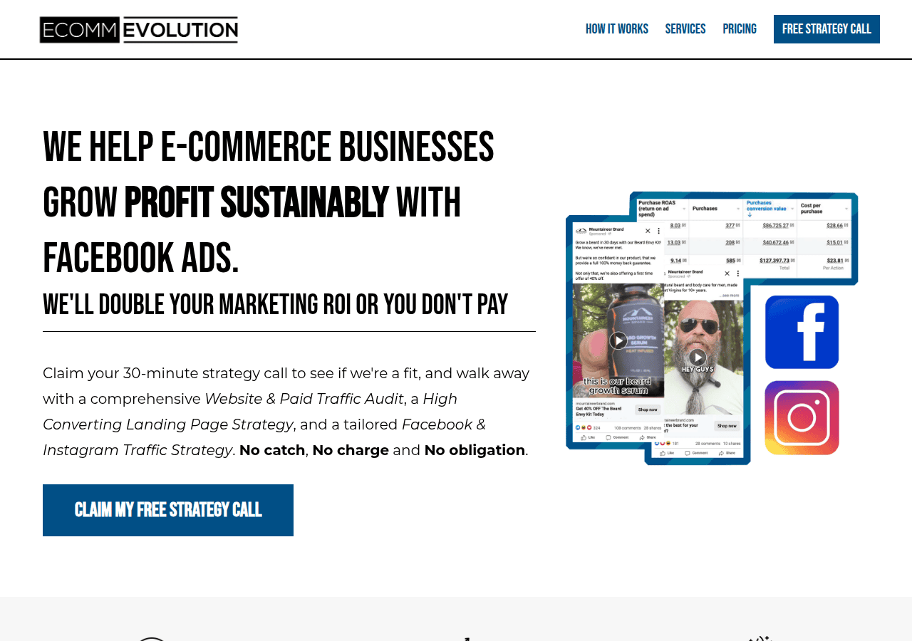 Screenshot of ecommevolution.com