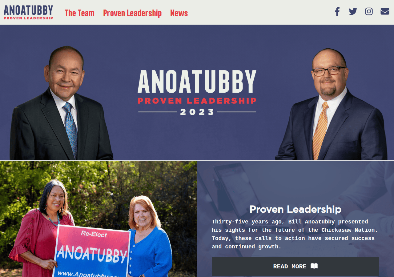 Screenshot of anoatubby.com