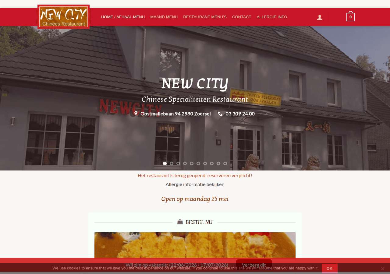 Screenshot of newcity.be