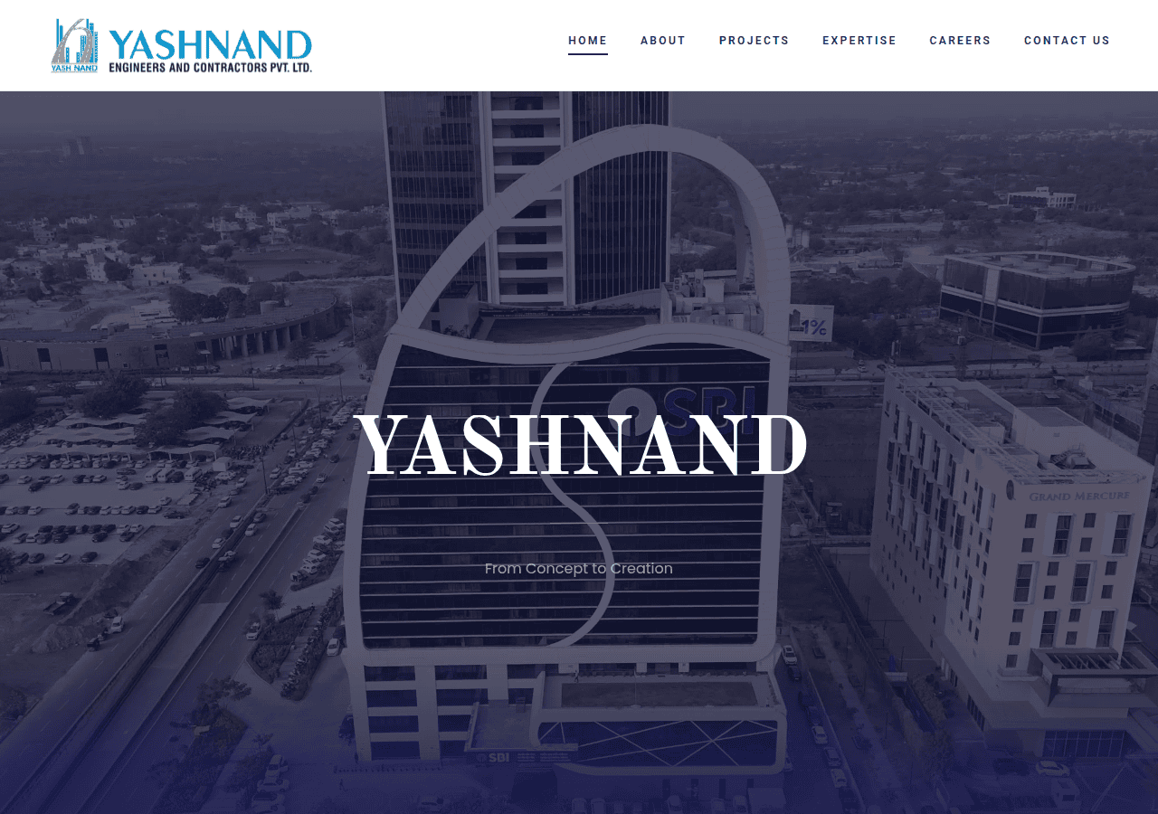 Screenshot of yashnandeng.com