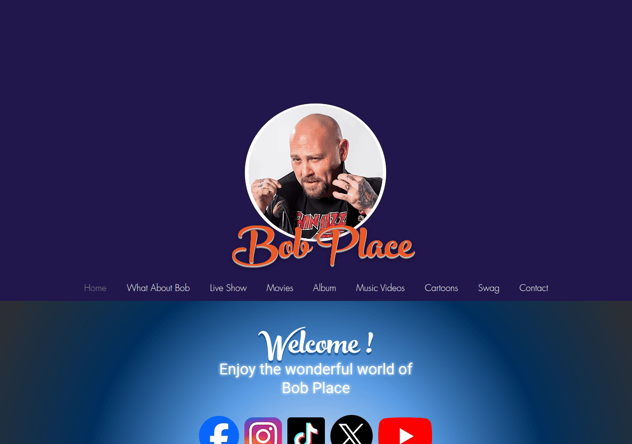 Screenshot of thebobplace.com