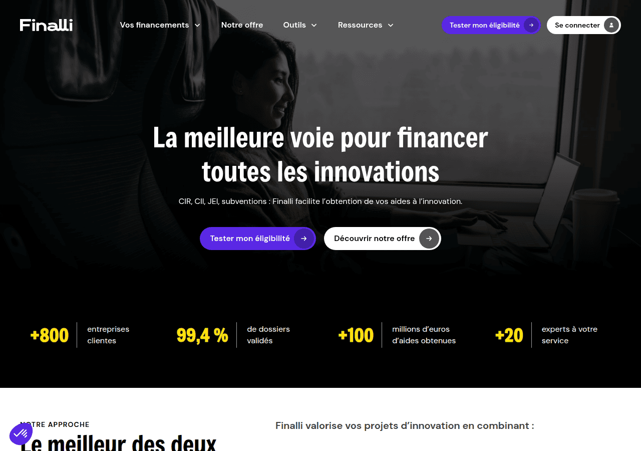 Screenshot of finalli.com
