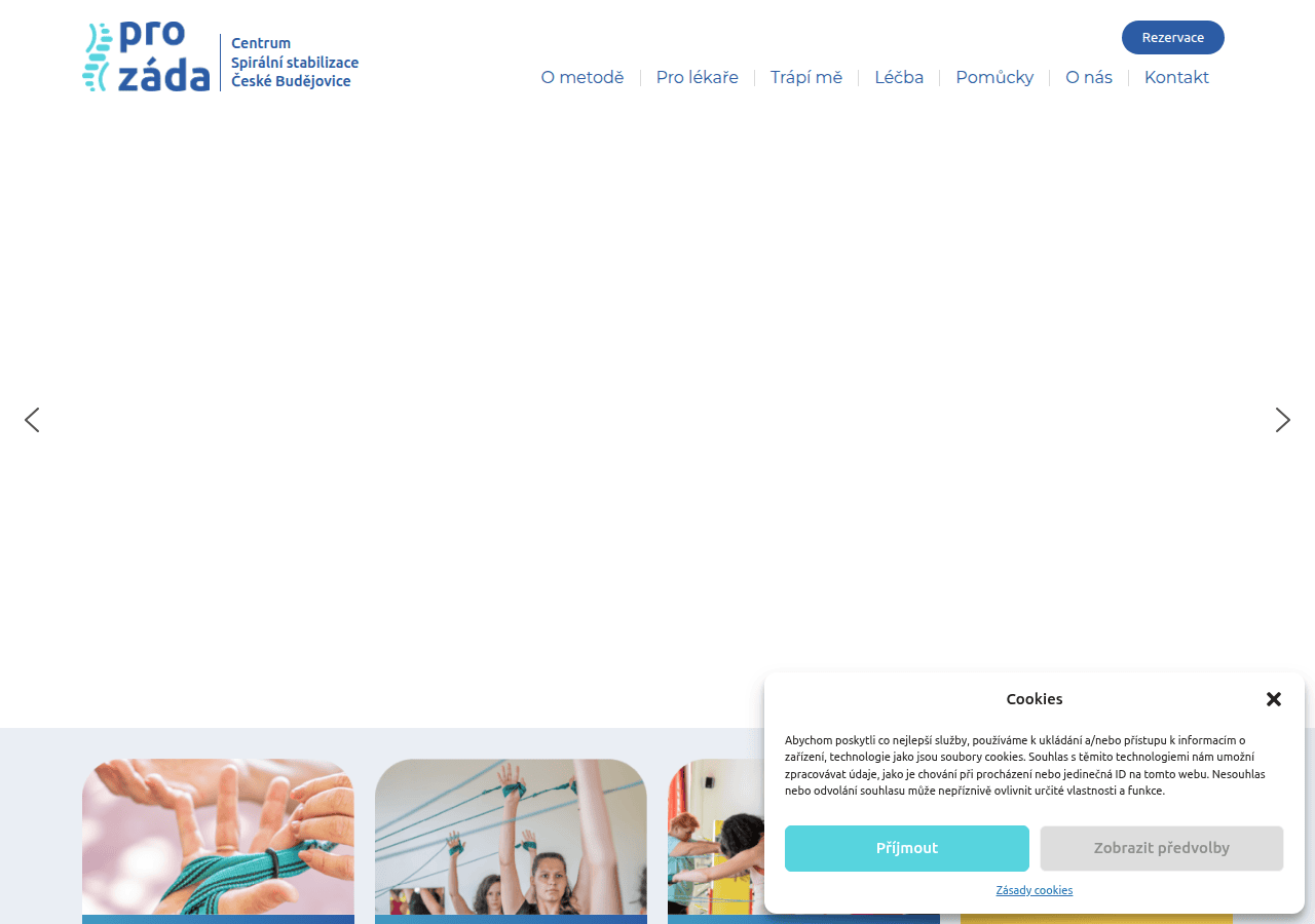 Screenshot of prozada.cz