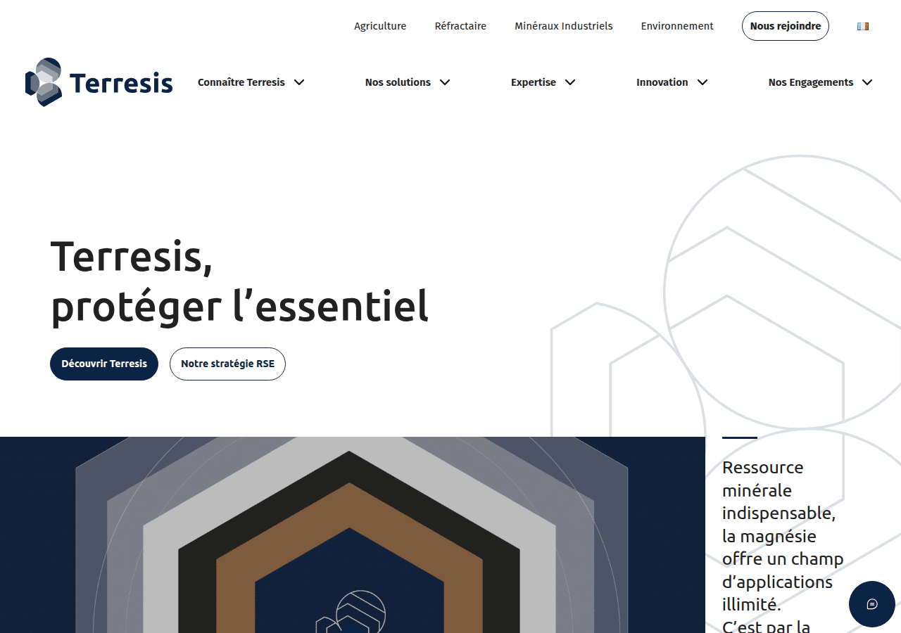 Screenshot of terresis.com