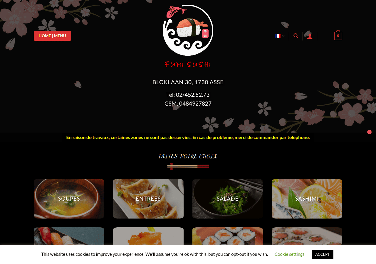 Screenshot of fumi.be