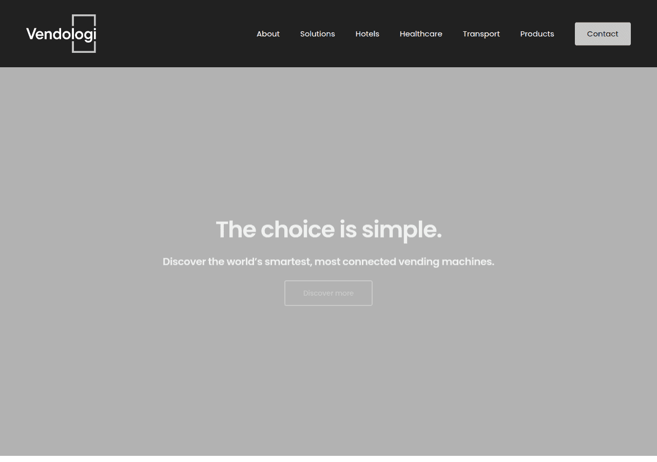 Screenshot of vendologi.com