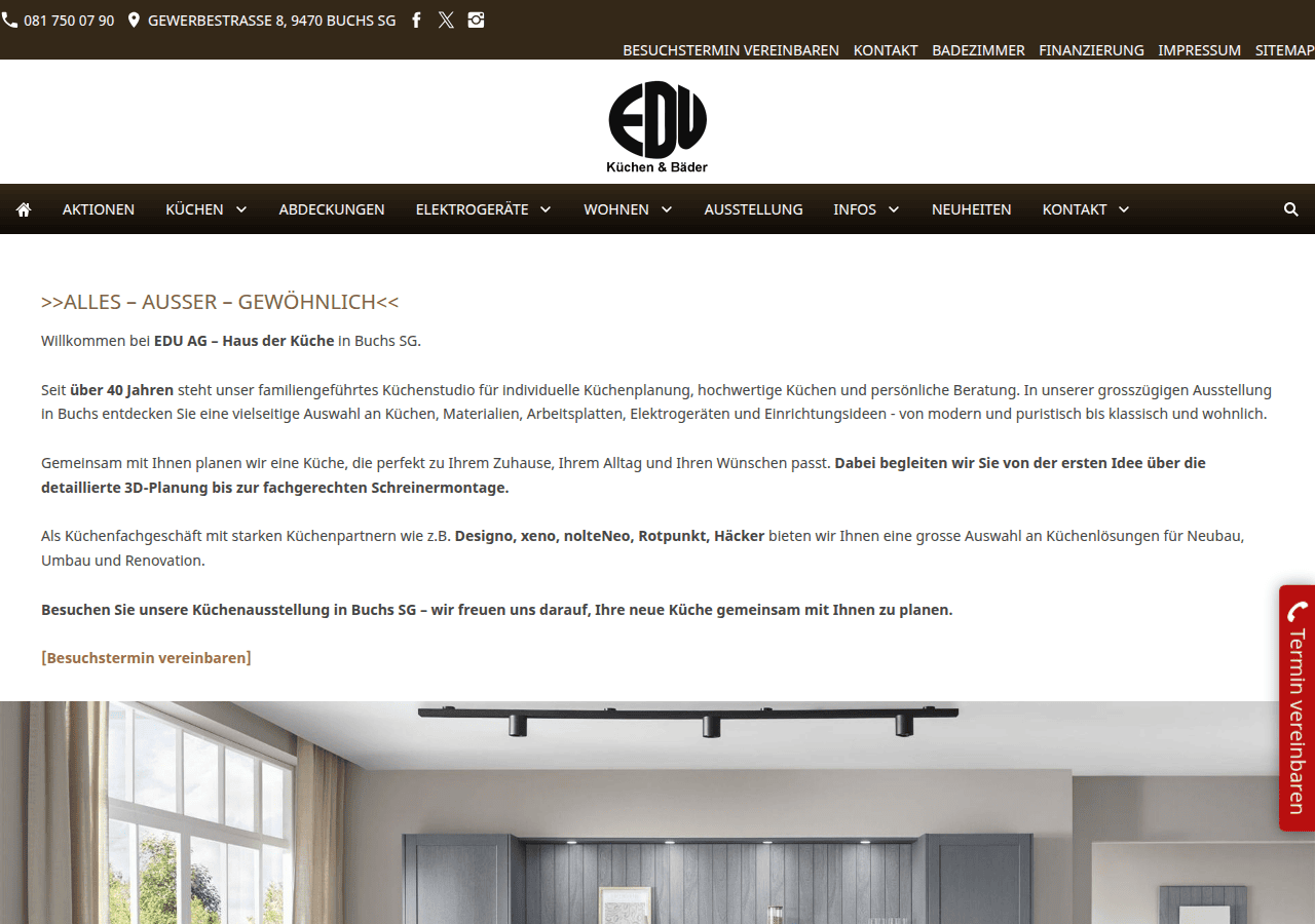 Screenshot of eduag.ch