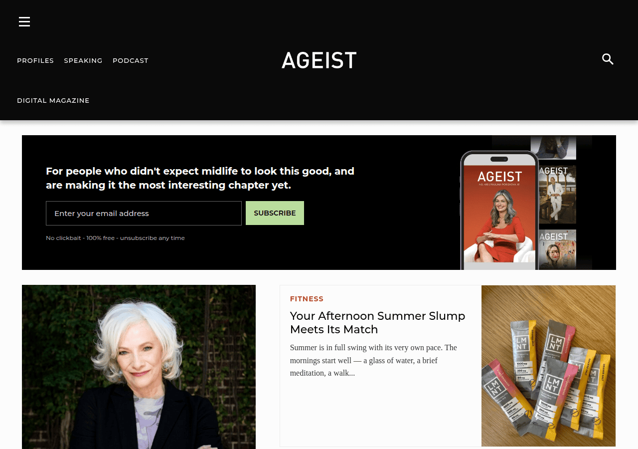 Screenshot of ageist.com