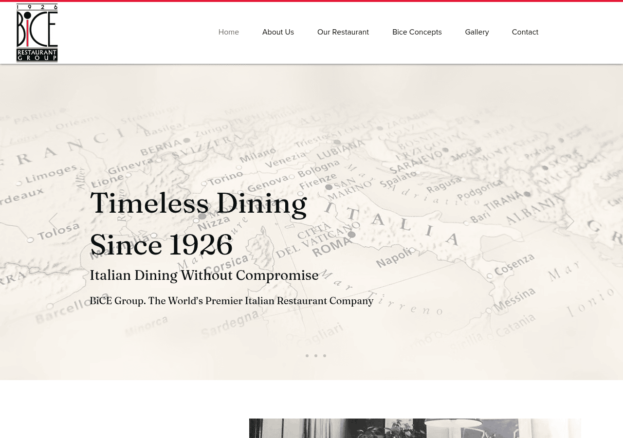 Screenshot of bicegroup.com