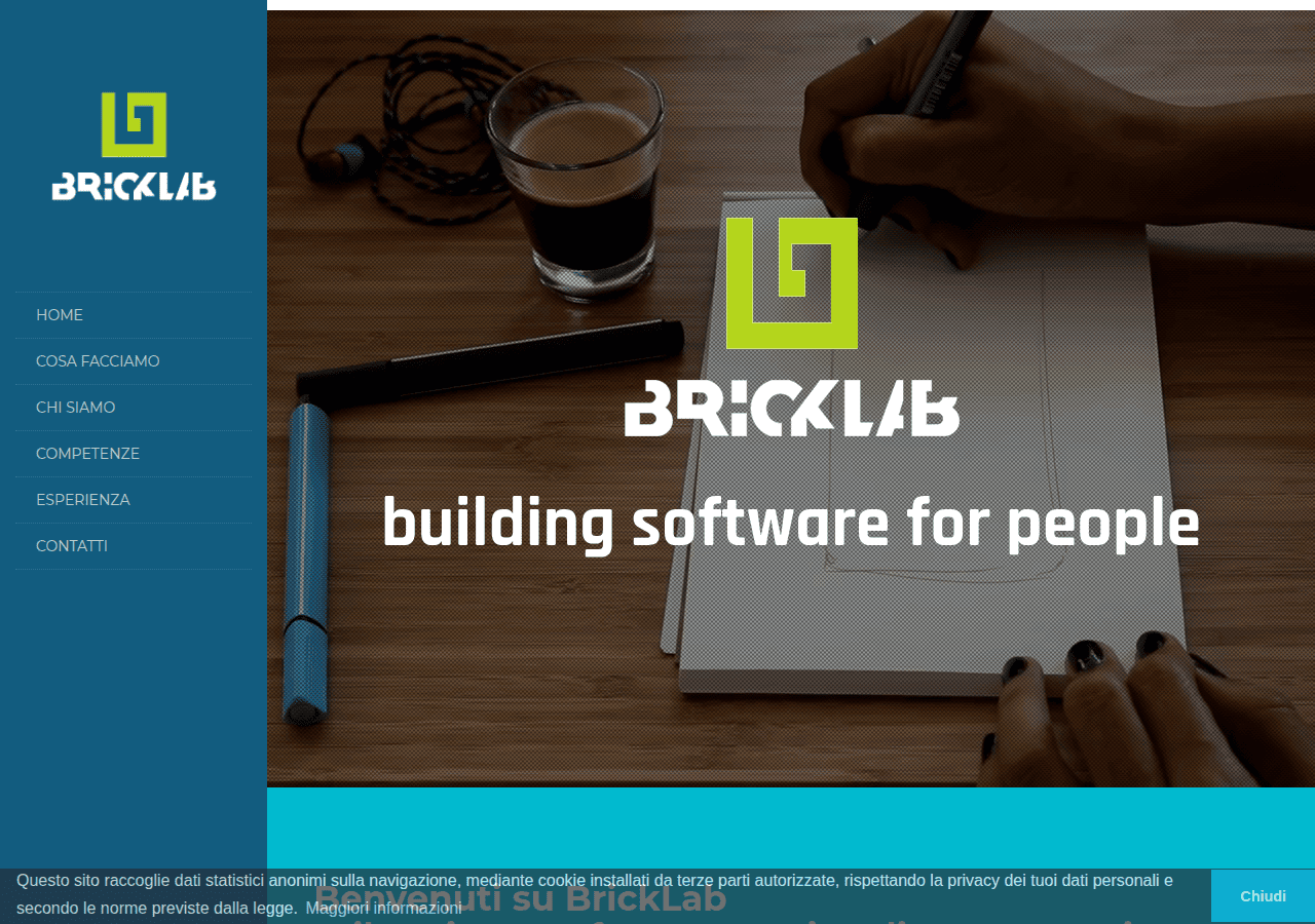 Screenshot of bricklab.it
