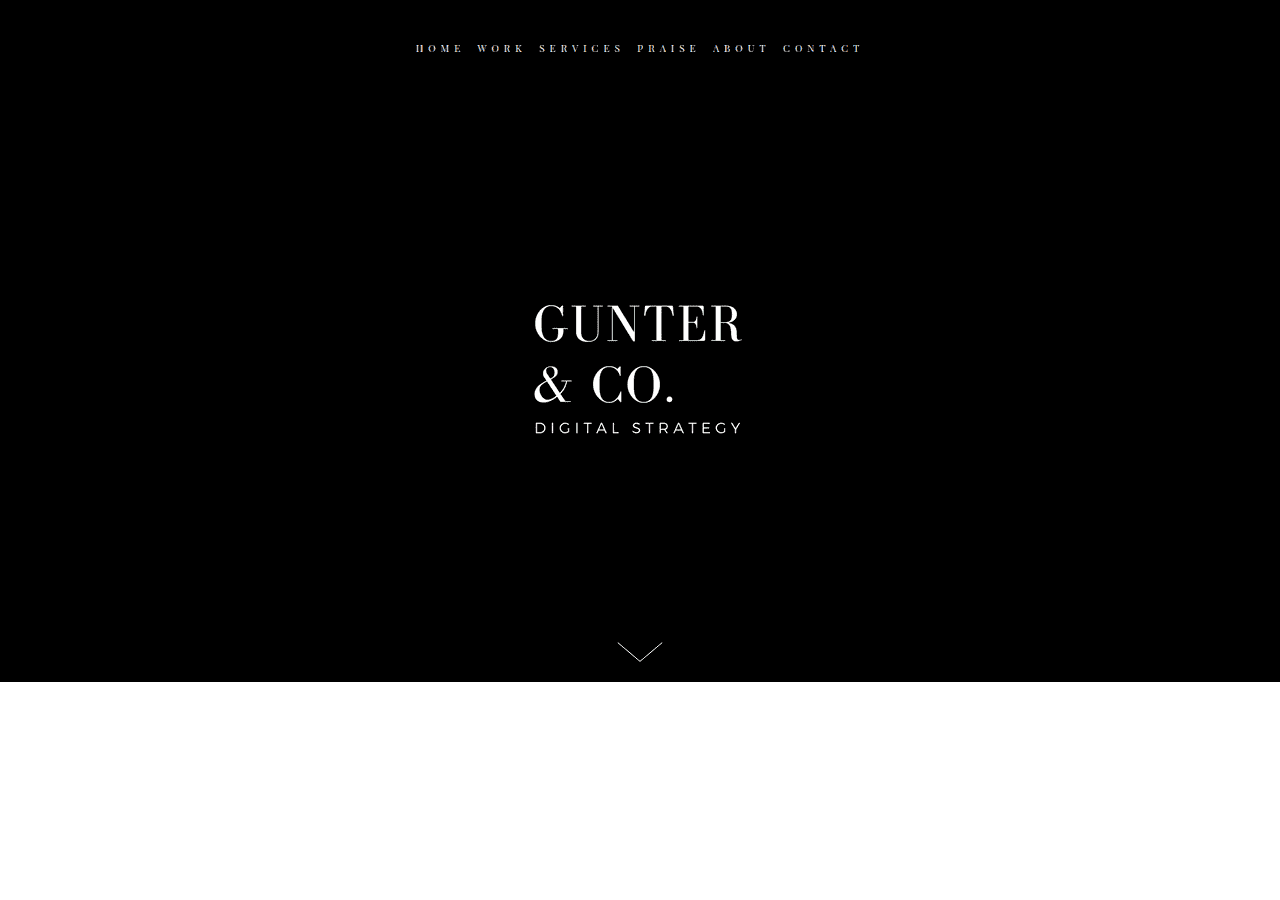 Screenshot of gunterand.co