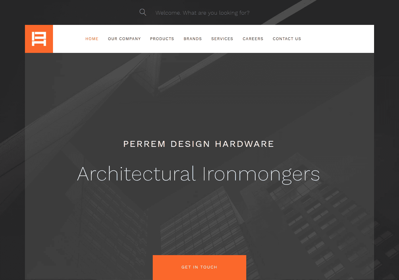 Screenshot of perremhardware.com