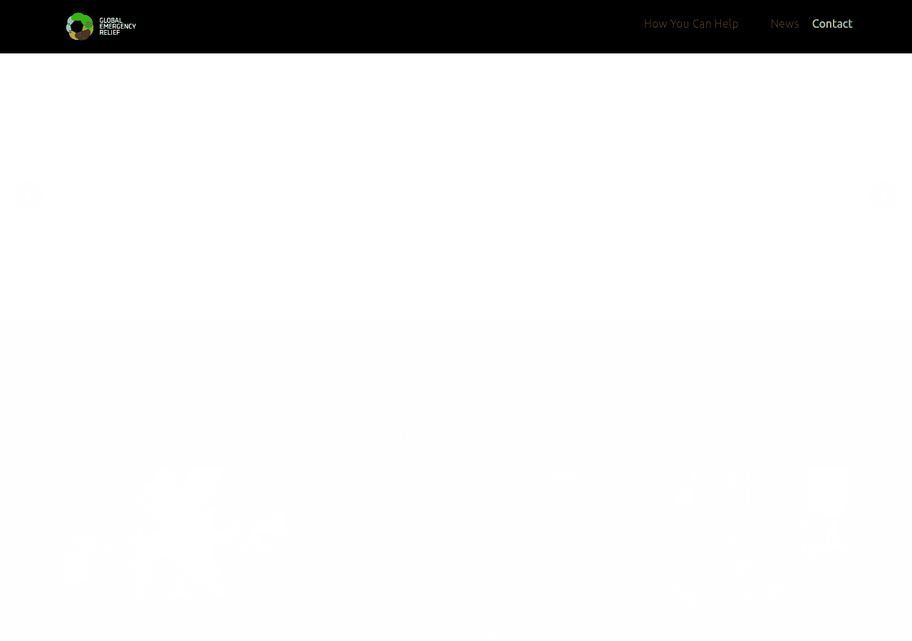Screenshot of globalemergencyrelief.org
