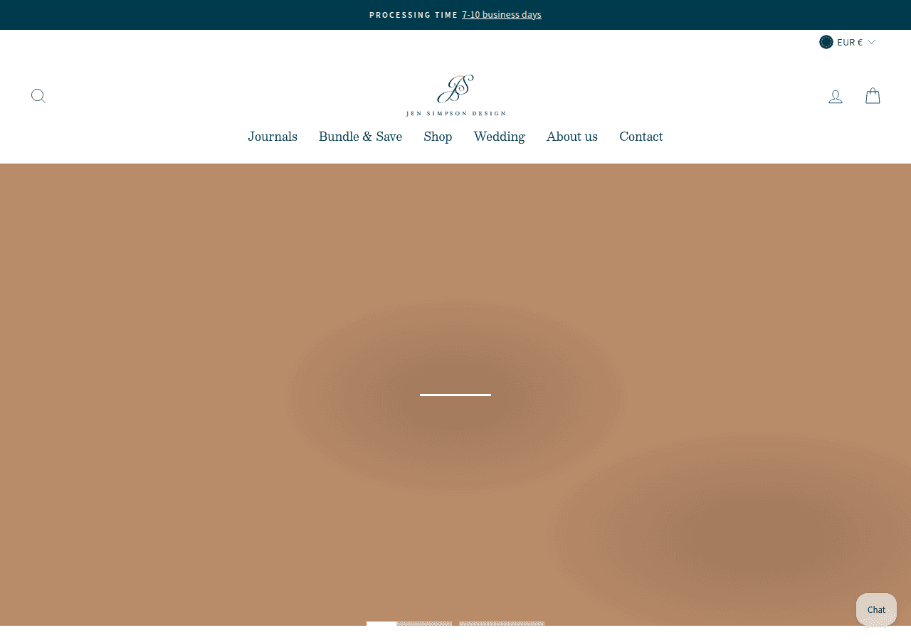 Screenshot of jensimpsondesign.com